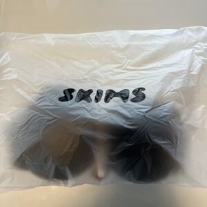 NWT Skims Size 36 D Black SMOOTHING INTIMATES FULL COVERAGE BRA Lightly Lined